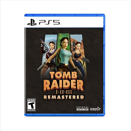 Jogo Tomb Raider (I-III) Remastered  - PS5