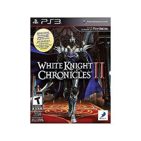 Jogo White Knight Chronicles II - PS3 - Usado
