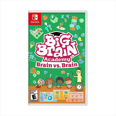 Jogo Big Brain Academy Brain vs. Brain - Nintendo Switch - Usado