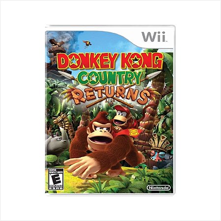 Jogo Donkey Kong Country Returns - Wii - Usado