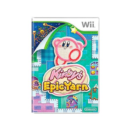 Jogo Kirby's Epic Yarn - Wii - Usado