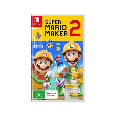 Jogo Super Mario Maker 2 - Switch