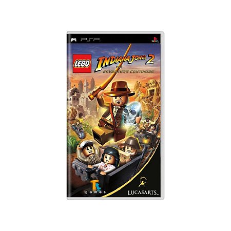 Jogo LEGO Indiana Jones 2: The Adventure Continues - PSP - Usado*
