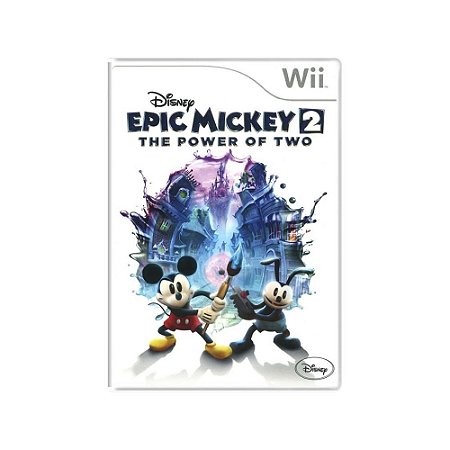 Jogo Disney Epic Mickey 2: The Power of Two - WII - Usado