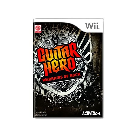 Jogo Guitar Hero: Warriors of Rock - WII - Usado