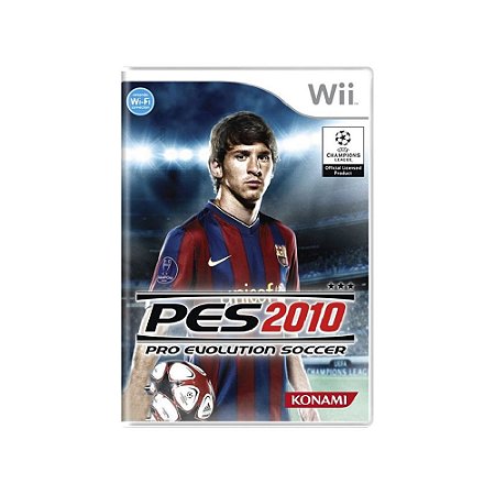 Jogo Pro Evolution Soccer 2010 (PES 10) - WII - Usado