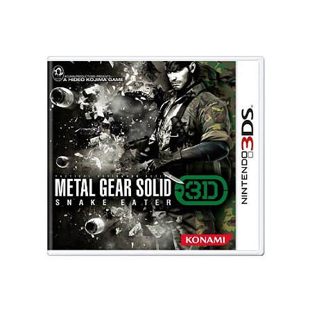 Jogo Metal Gear Solid: Snake Eater 3D - Usado- 3DS