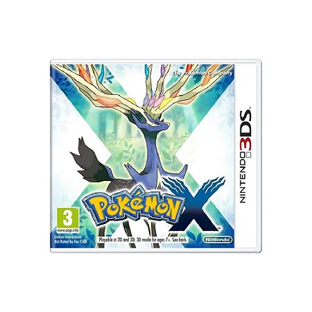 Jogo Pokémon X - 3DS - Usado