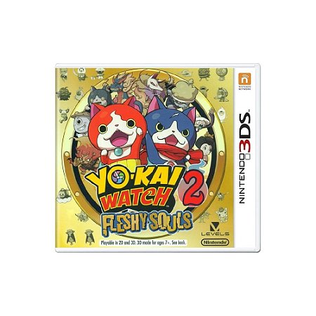 Jogo Yo-Kai Watch 2: Fleshy Souls - 3DS - Usado