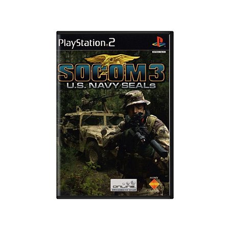 Jogo SOCOM 3: U.S. Navy SEALs - PS2 - Usado*