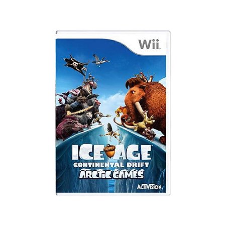 Jogo Ice Age: Continental Drift - WII - Usado