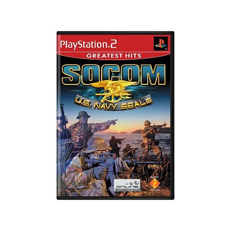 Jogo Socom: U.S. Navy Seals - PS2 - Usado*