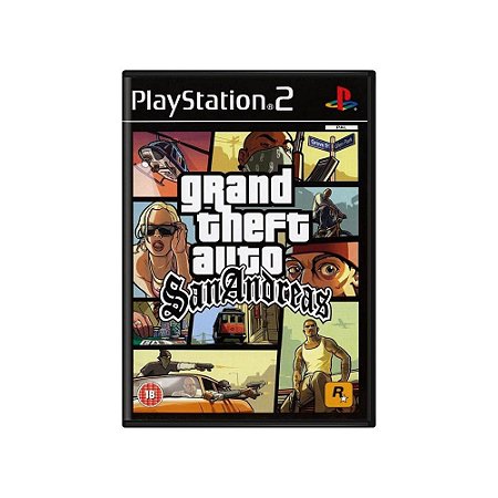 Jogo Grand Theft Auto San Andreas - PS2 - Usado