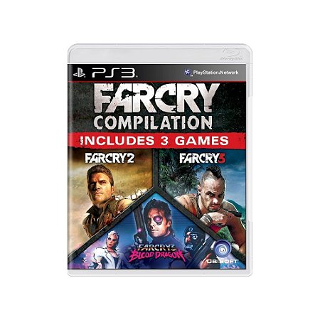 Jogo Far Cry Compilation (Far Cry 2 + Far Cry 3) - PS3 - Usado*