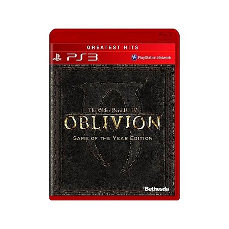 Jogo The Elder Scrolls IV: Oblivion (GOTY) - PS3 - Usado*