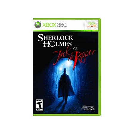 Jogo Sherlock Holmes vs. Jack the Ripper - Xbox 360 - Usado