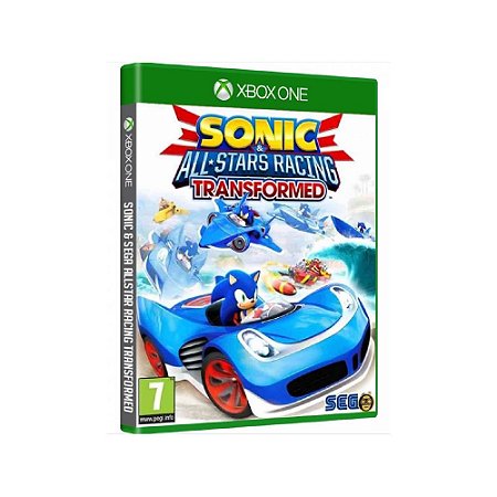 Jogo Sonic & All-Stars Racing: Transformed - Xbox One e Xbox 360