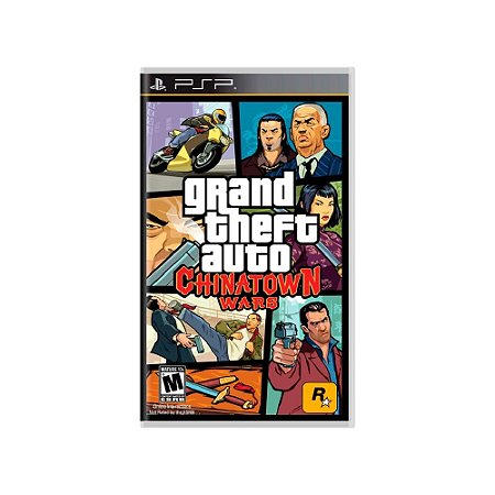 Jogo Grand Theft Auto Chinatown Wars (GTA) (Sem Capa) Usado PSP