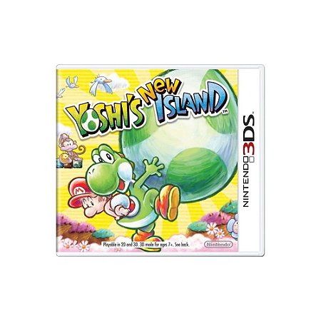 Jogo Yoshi's New Island (Sem Capa) - 3DS - Usado