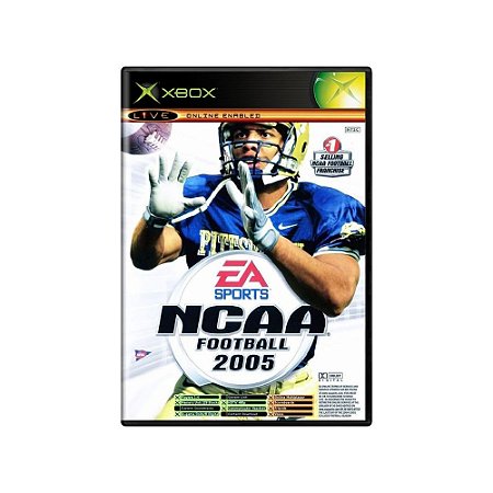 Jogo NCAA Football 2005 / Top Spin - Xbox - Usado*