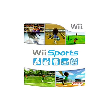 Jogo Wii Sports (Capa de papelão) - Wii - Usado