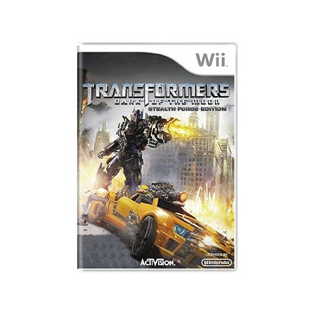 Jogo Transformers Dark of the Moon Stealth Force Ed - WII - Usado