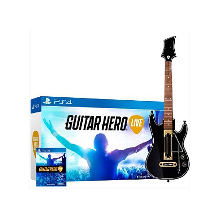 Kit Guitar Hero Live (Guitar Bundle) - PS4 - Usado