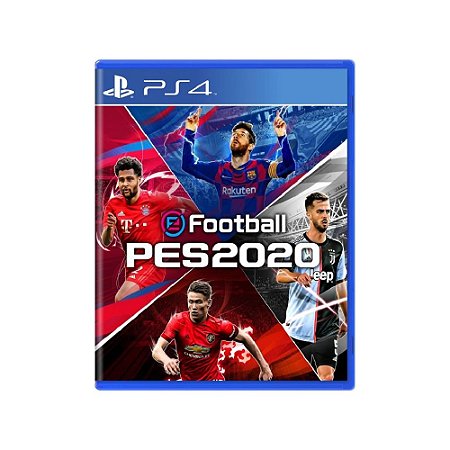 Jogo eFootball Pro Evolution Soccer 2020 (PES 2020) - PS4 - Usado