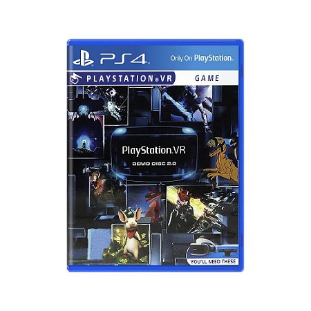 Jogo PlayStation VR (Demo Disc 2.0) - PS4 - Usado*