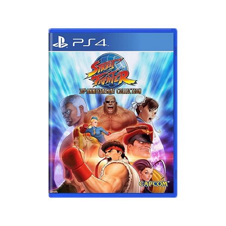 Jogo Street Fighter 30th Anniversary Collection - PS4 - Usado*