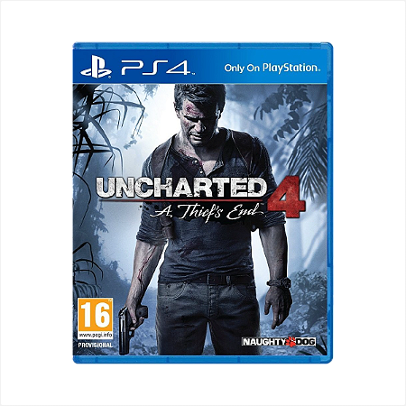 Jogo Uncharted 4 A Thief's End - PS4 - Usado