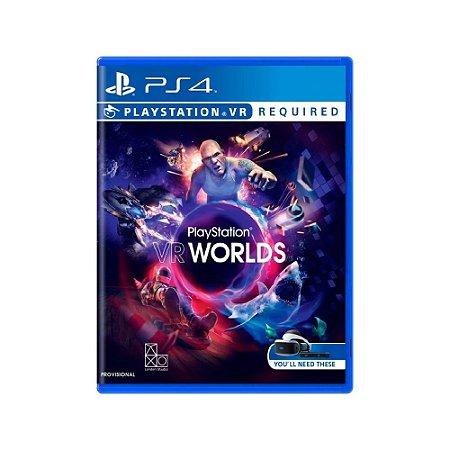 Jogo PlayStation VR Worlds - PS4 - Usado*