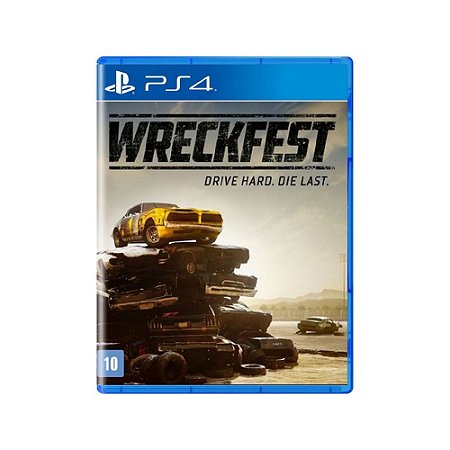 Jogo Wreckfest Drive Hard Die Last - PS4 - Usado*