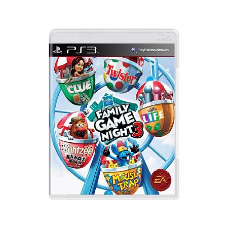 Jogo Hasbro Family Game Night 3 - PS3 - Usado*