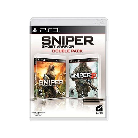 Jogo Sniper Ghost Warrior (Double Pack) - PS3 - Usado*