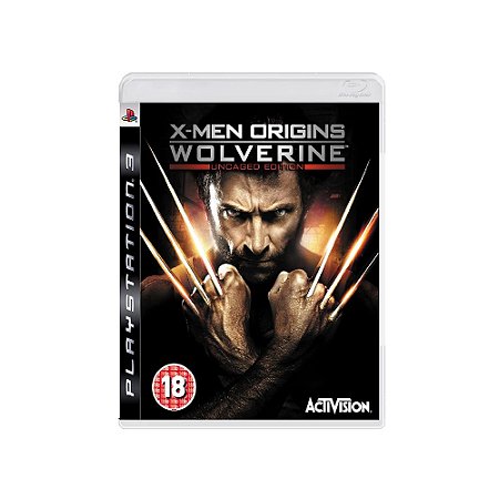 Jogo X-Men Origins Wolverine Uncaged Edition - PS3 - Usado*