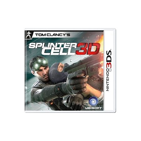 Jogo Tom Clancy's Splinter Cell 3D - 3DS - Usado