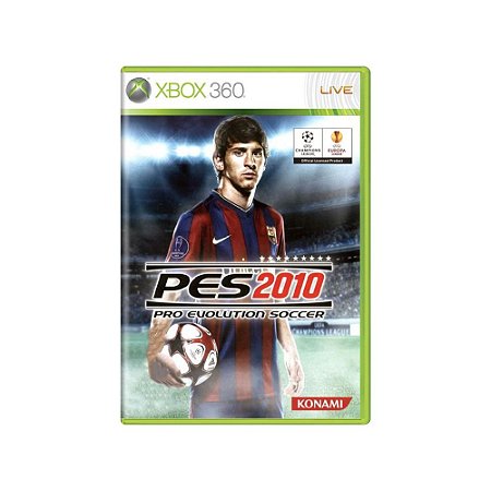 Jogo Pro Evolution Soccer 2010 PES 10 Europeu - Xbox 360 - Usado*