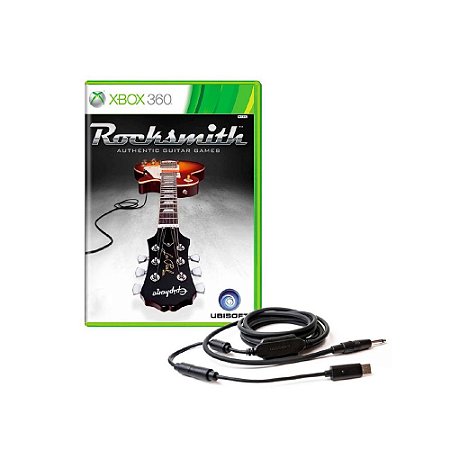 Jogo Rocksmith + Cabo - Xbox 360 - Usado*