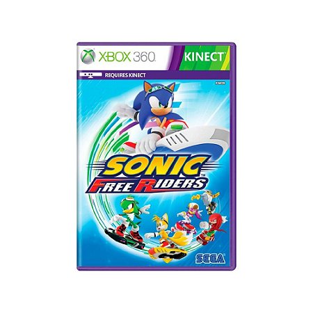 Jogo Sonic Free Riders - Xbox 360 - Usado