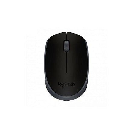 Mouse Logitech Sem Fio M170 - Preto