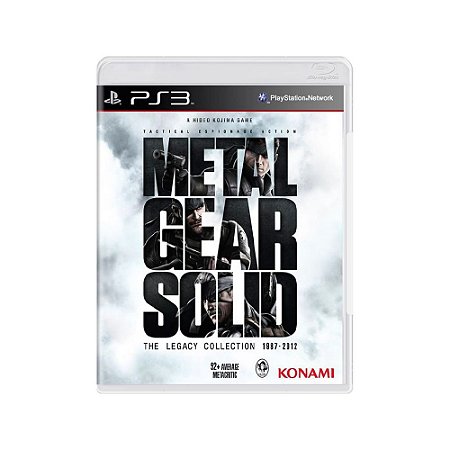 Jogo Metal Gear Solid: The Legacy Collection - PS3 - Usado*