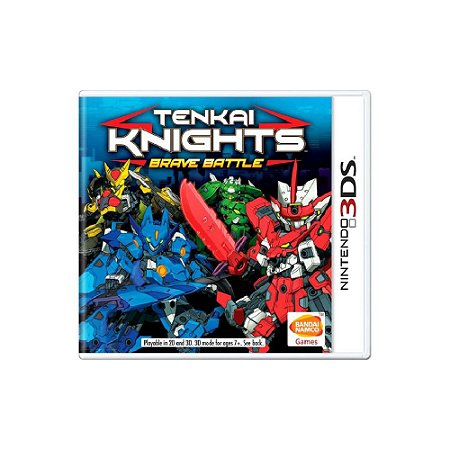 Jogo Tenkai Knights Brave Battle - 3DS - Usado