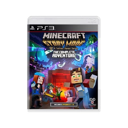 Jogo Minecraft Story Mode (The Complete Adventure) - PS3 - Usado*