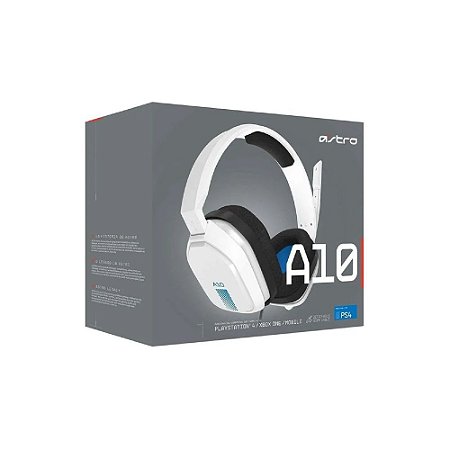 Headset ASTRO Gaming A10 - Branco/Azul