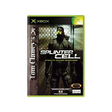 Jogo Tom Clancy's Splinter Cell Stealth Action R. - Xbox - Usado