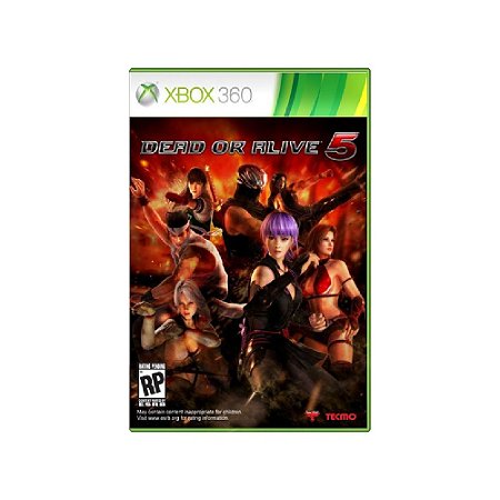 Jogo Dead or Alive 5 - Xbox 360 - Usado*