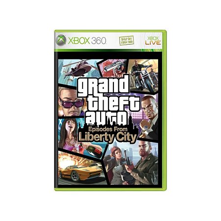 Jogo GTA Episodes From Liberty City - Xbox 360 - Usado