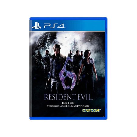 Jogo Resident Evil 6 - PS4 - Usado