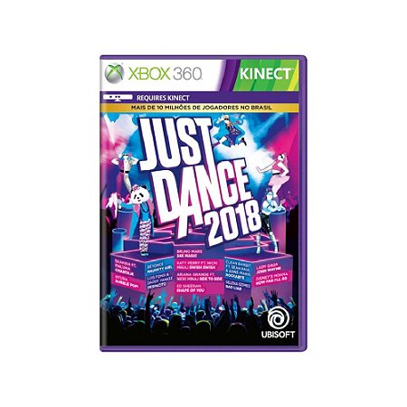 Jogo Just Dance 2018 - Xbox 360 - Usado*